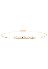 delightful small gold dainty classic childrens bracelet